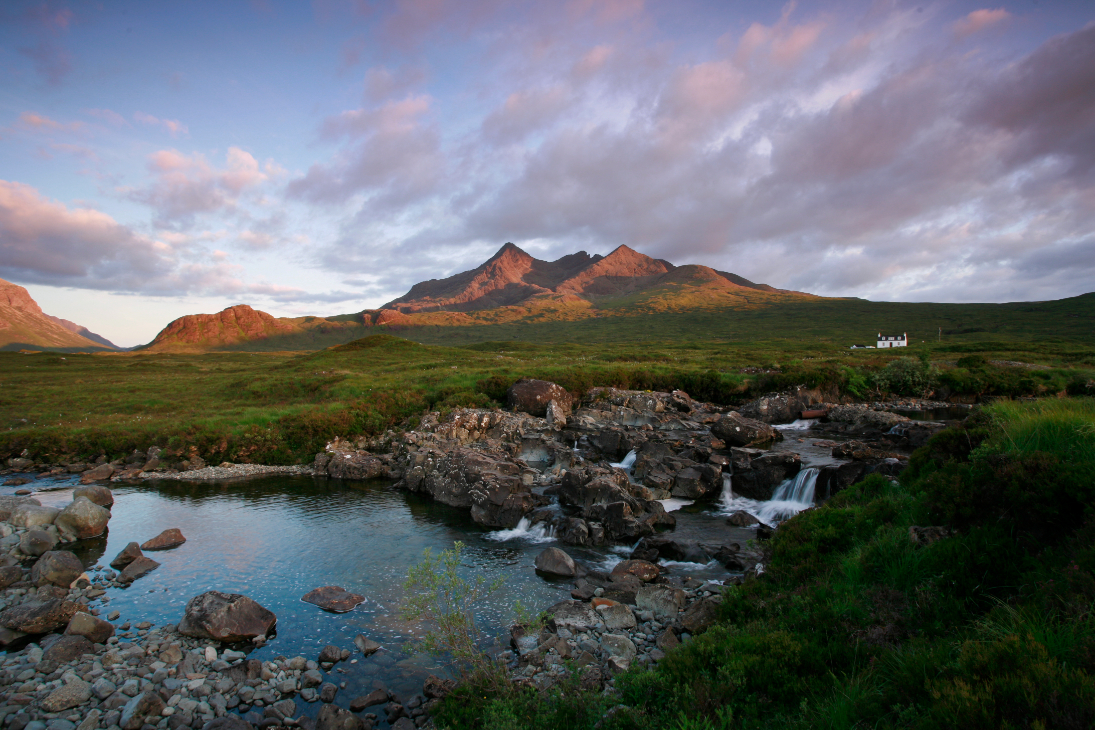 Sligachan dans les Cuilin Hills