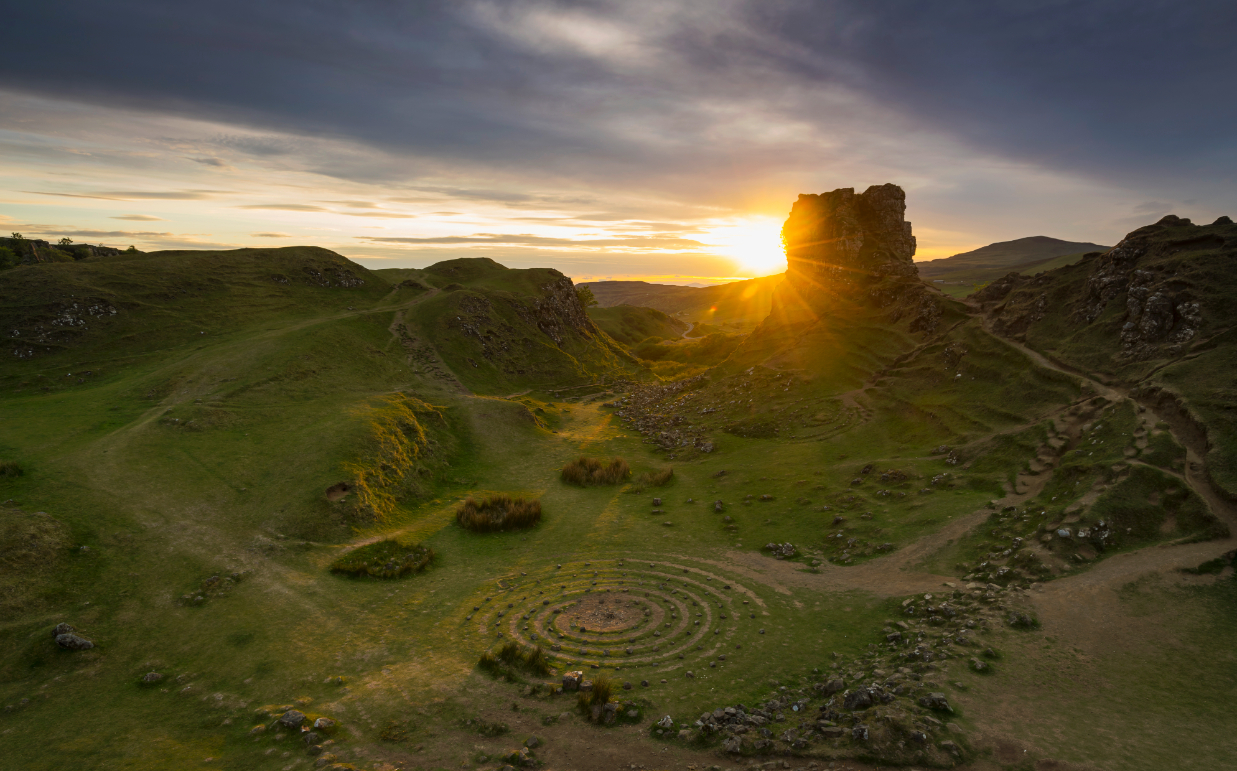 Les Fairy Glens de Skye