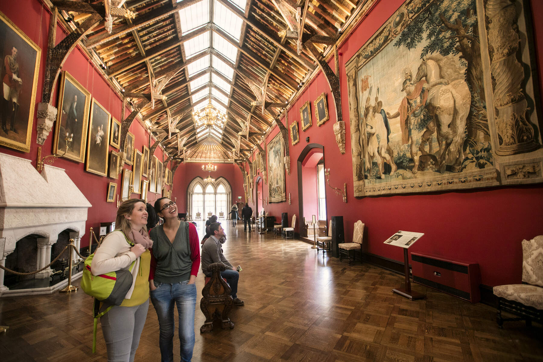 Long Gallery, château de Kilkenny en Irlande