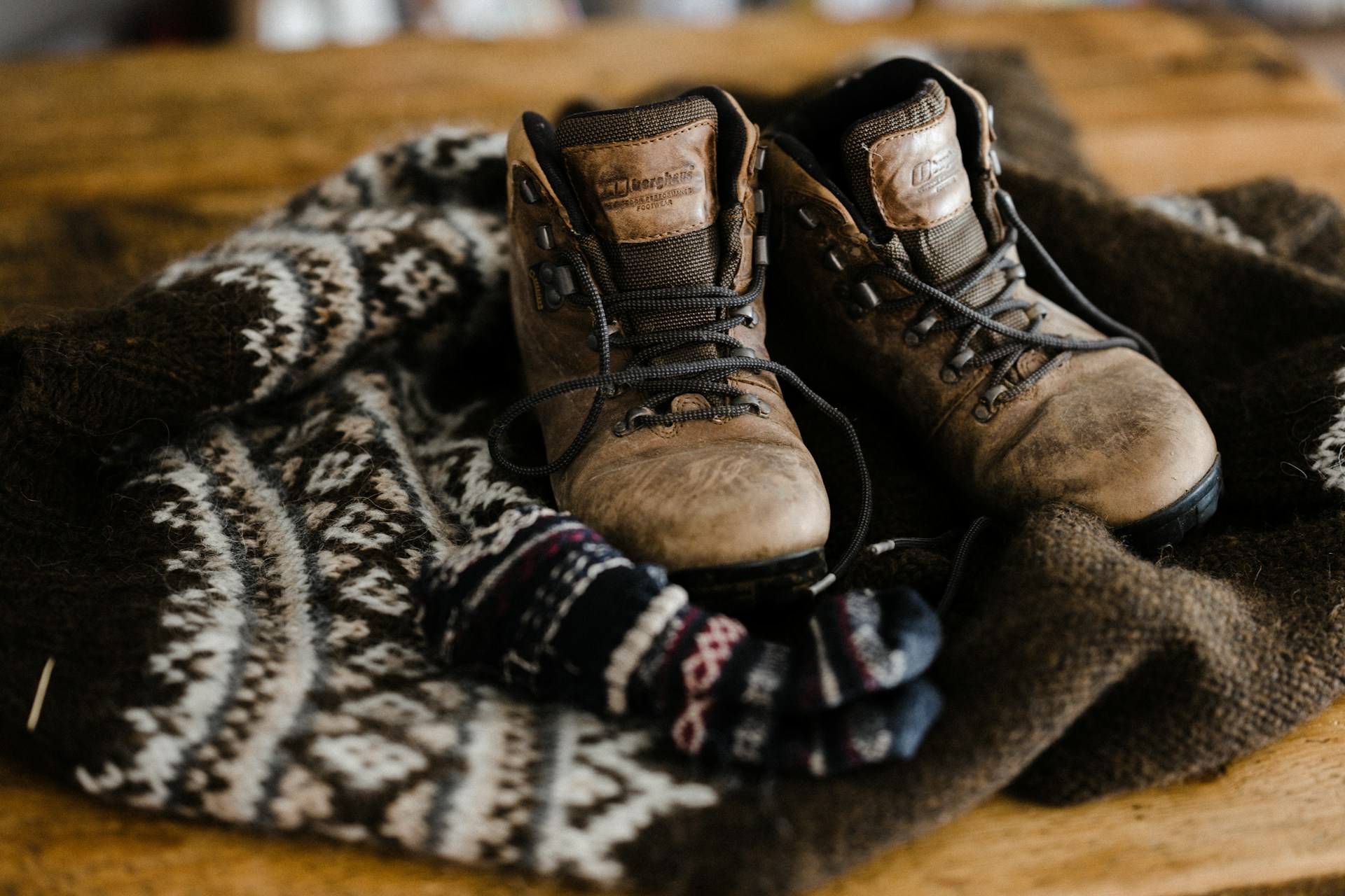 jumper and boots