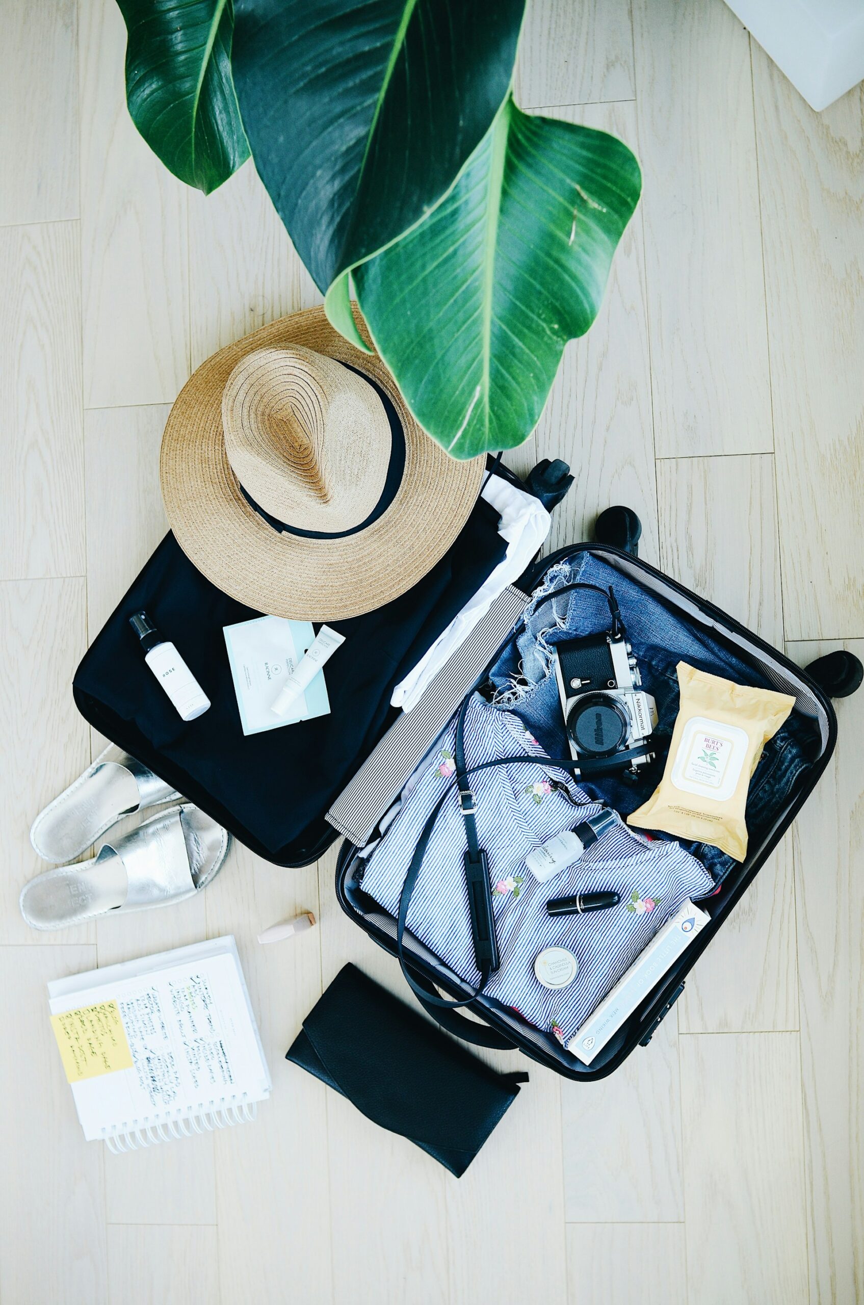 suitcase packing